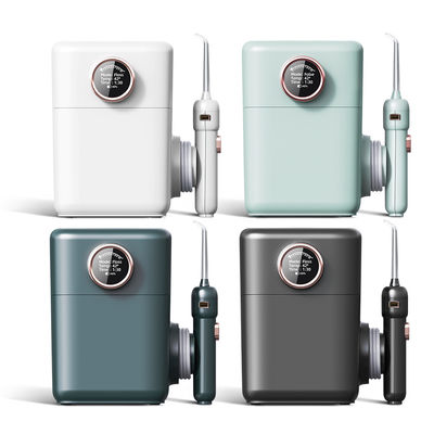 Rechargeable Water Jet Machine For Teeth Countertop With 900ml Water Tank