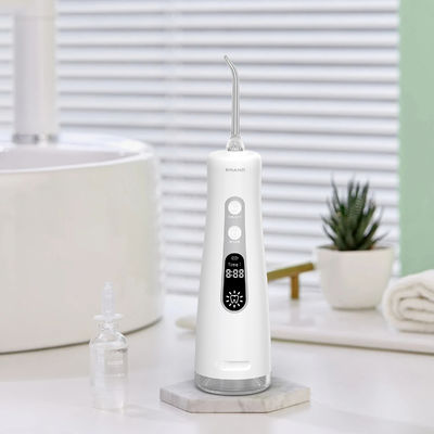 Oral Irrigator Dental Care 350ml Tank LED Display Rechargeable USB Portable Water Flosser