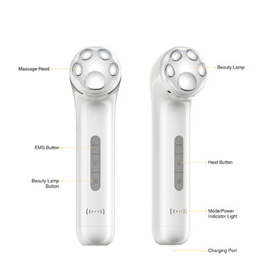 Multifunctional Facial Massager, MICROCURRENT for Skin Lifting & Firming - Wrinkle & Dark Circle Reducer - at Home Skin Care Face Sculpting Tool, Portable Anti-aging Led Light Photon Therapy Machine