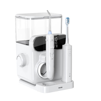 Oral Irrigator 1000ml Teeth Washing Machine Display Screen 2IN1 Electric Water Flosser with Toothbrush