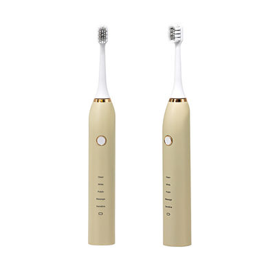 Antibacterial USB Electric Sonic Toothbrush With Timer For Adults Portable