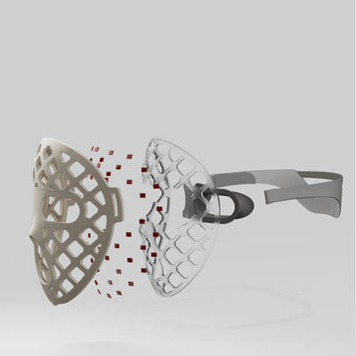 4 types of lighting IP67 Liquid silicone material light Weight Face Care Beauty Instrument LED face mask