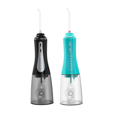 Dual Voltage Oral Water Flosser For Teeth Portable With 350ML Water Tank