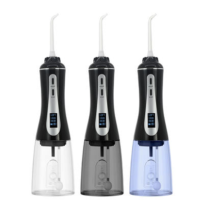 OLED Display Portable Water Flosser For Teeth RoHS Electric IPX7 Waterproof