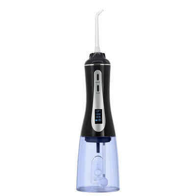 USB Charging Electric Oral Irrigator , OLED Display Portable Tooth Cleaner